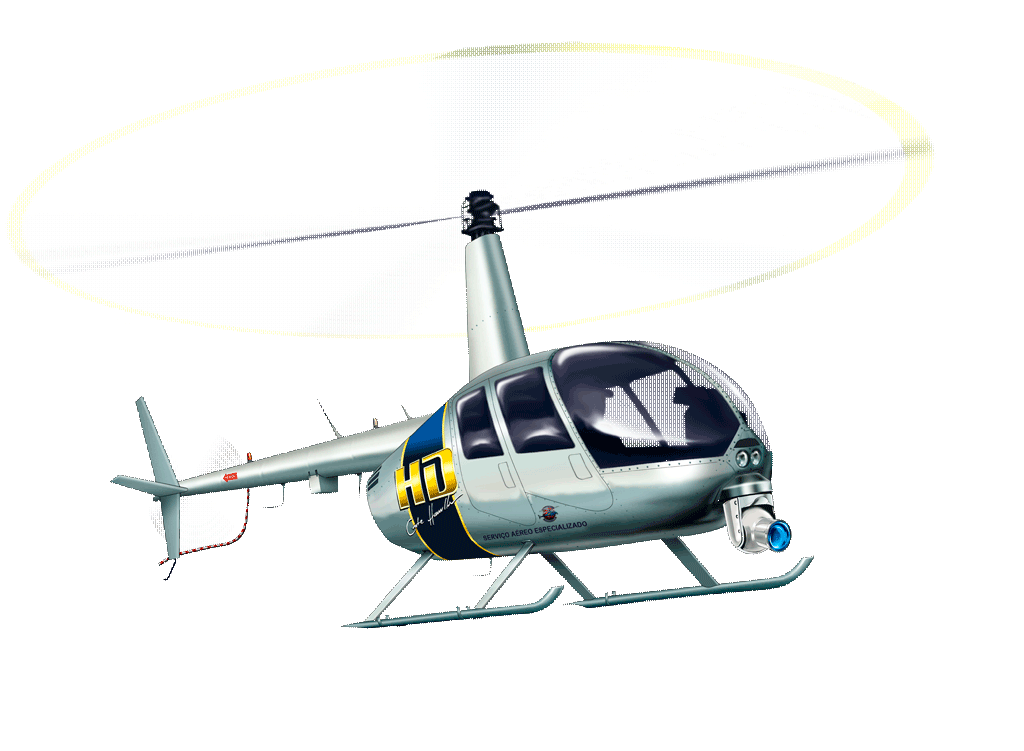 helicoptero voando
